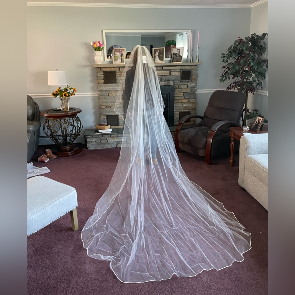 Never worn wedding veil